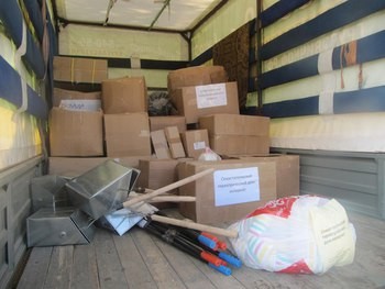 «ГрузовичкоФ» доставил гуманитарную помощь в Крым