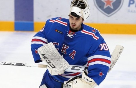 Дмитрий Николаев из СКА стал лучшим вратарём прошедшей недели в КХЛ