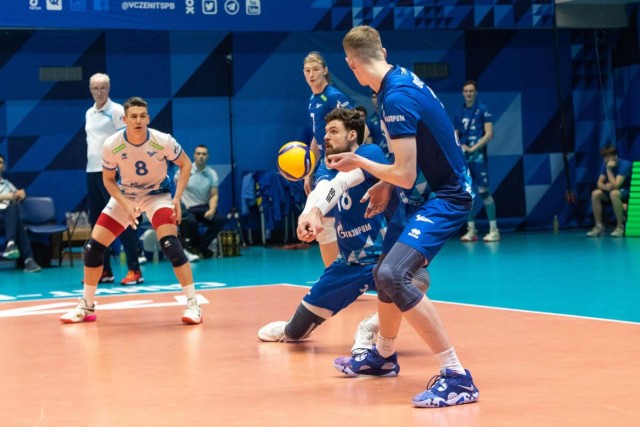 Победа над клубом «Газпром-Югра» стала для волейбольного «Зенита» четырнадцатой подряд