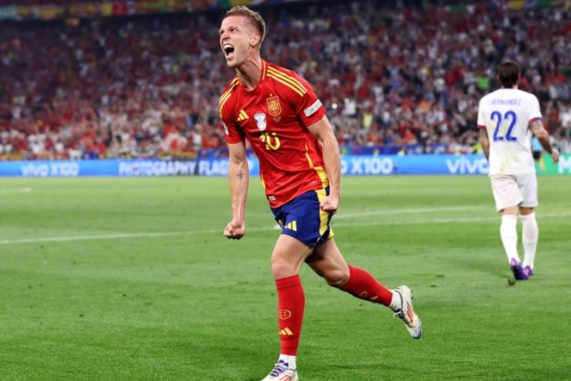 Сборная Испании стала первым финалистом Евро – 2024, победив в полуфинале Францию со счётом 2:1