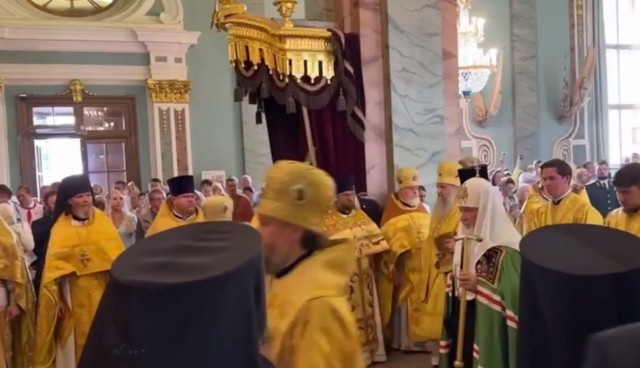 Патриарх побывал в Петербурге